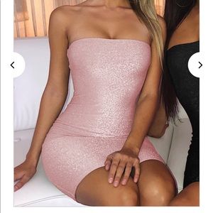 TILA MINI DRESS - PINK - MEDIUM